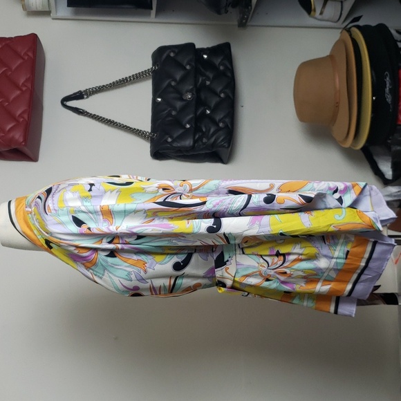 NWT Zara Multicolor Belted Kimono Size S - Picture 7 of 11